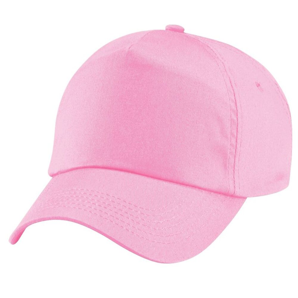Beechfield Plain Boys /Girls Childrens /Kids Original 5 Panel Baseball Cap /Hat
